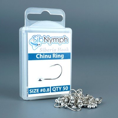 Крючок Chinu Ring с напайкой (50 штук)